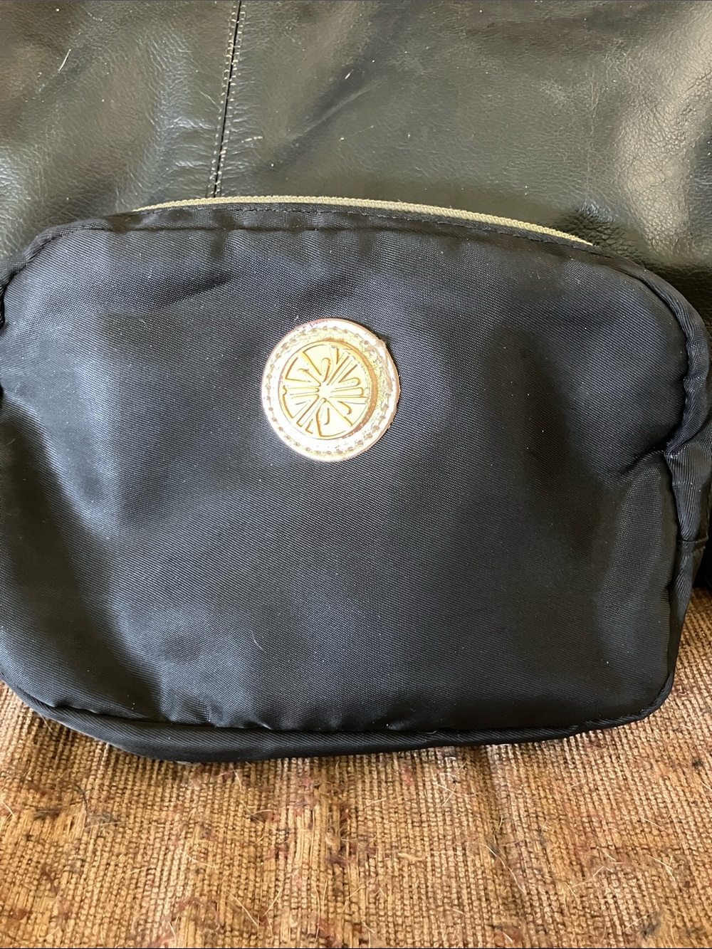 Lily Pulitzer Jeanie black belt bag